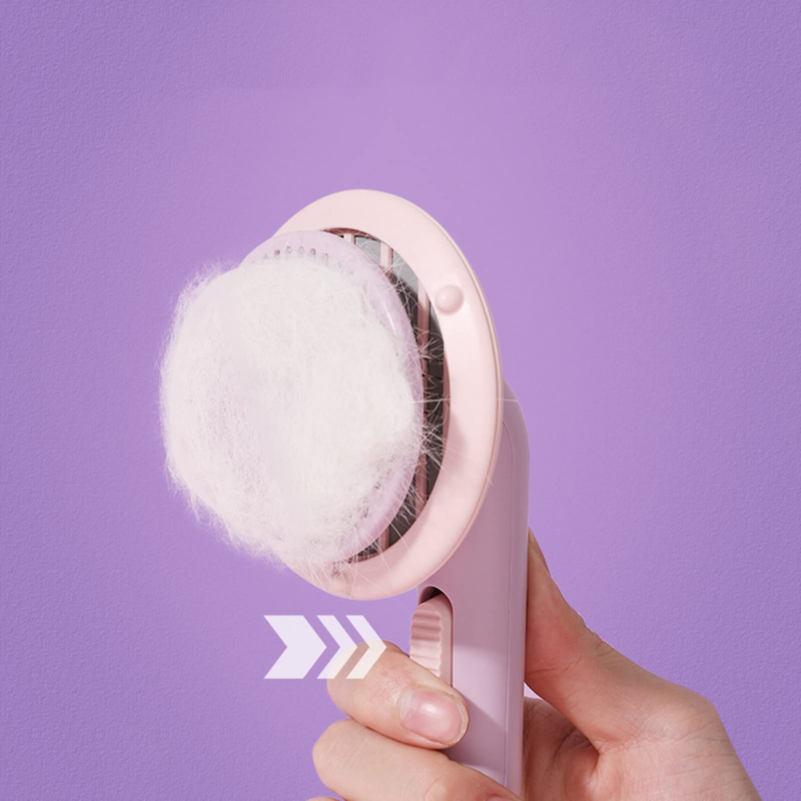 Cat Grooming Brush Pet Comb Hair Removal Dog Cat Hair Removal Comb Massage Self Cleaning Comb Cleaning โ image 3