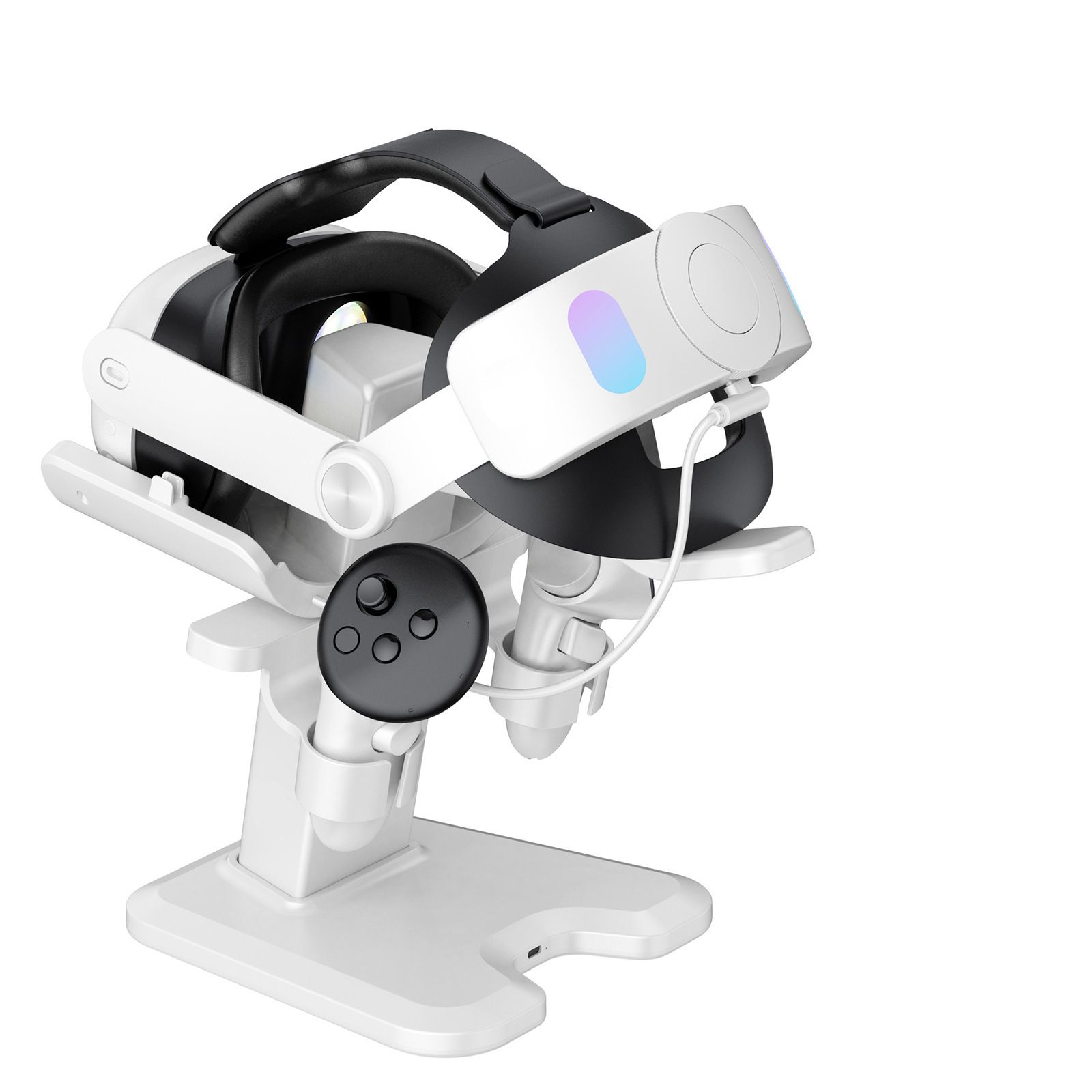 VR Display Stand Compatible with Headset Controllers Desk Stand Organizer, Charging Dock Station for VR Headset Accessories โ image 5
