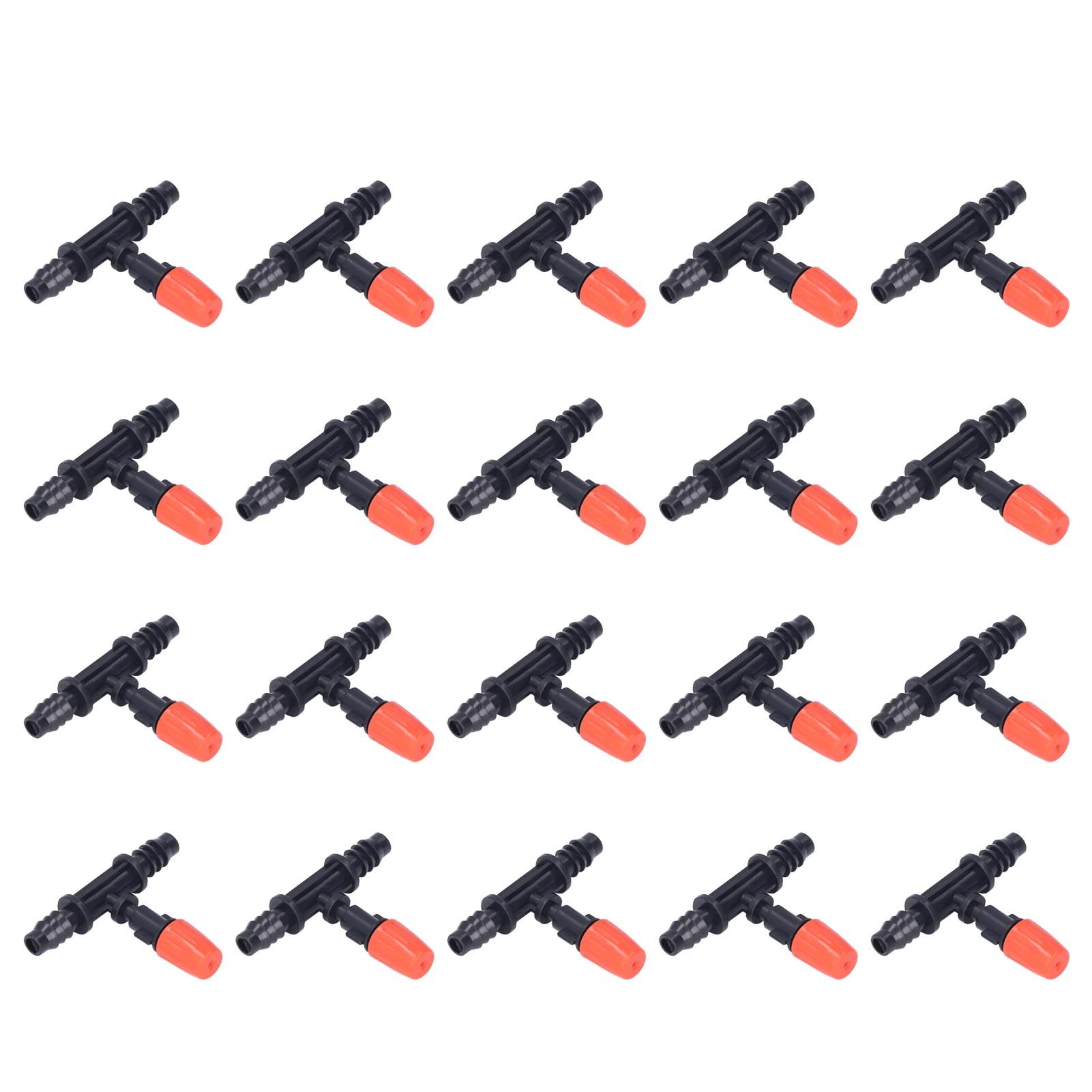 20pcs Drip Irrigation Nozzles Drip Irrigation Mister Heads for Garden Irrigation Agricultural Irrigation — image 3