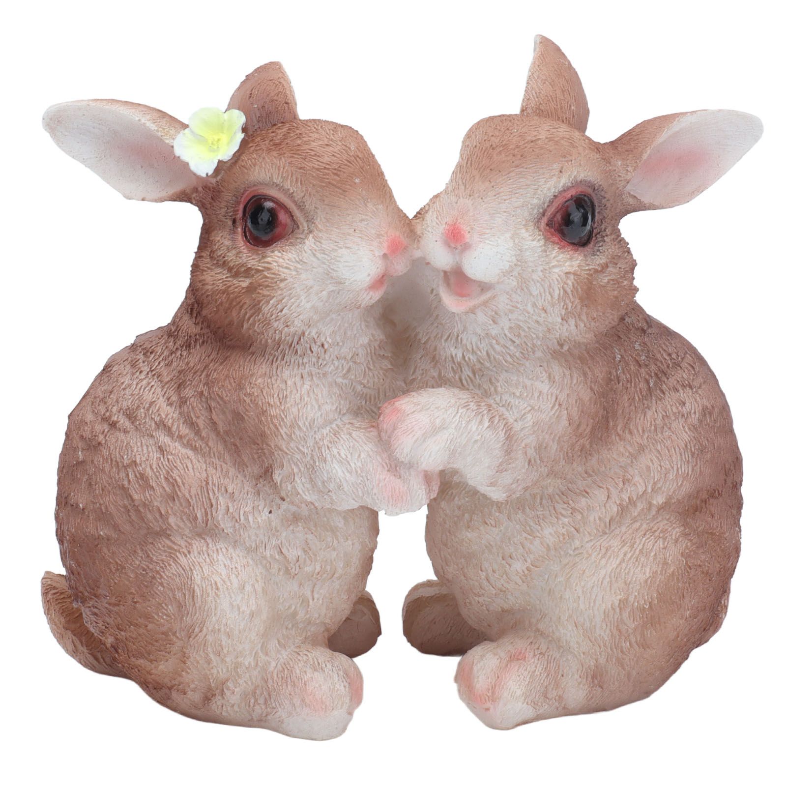 Garden Bunny Statues Resin Crafts Decorations Potted Landscaping Sculpture Animal Models for Lawn Garden โ image 6