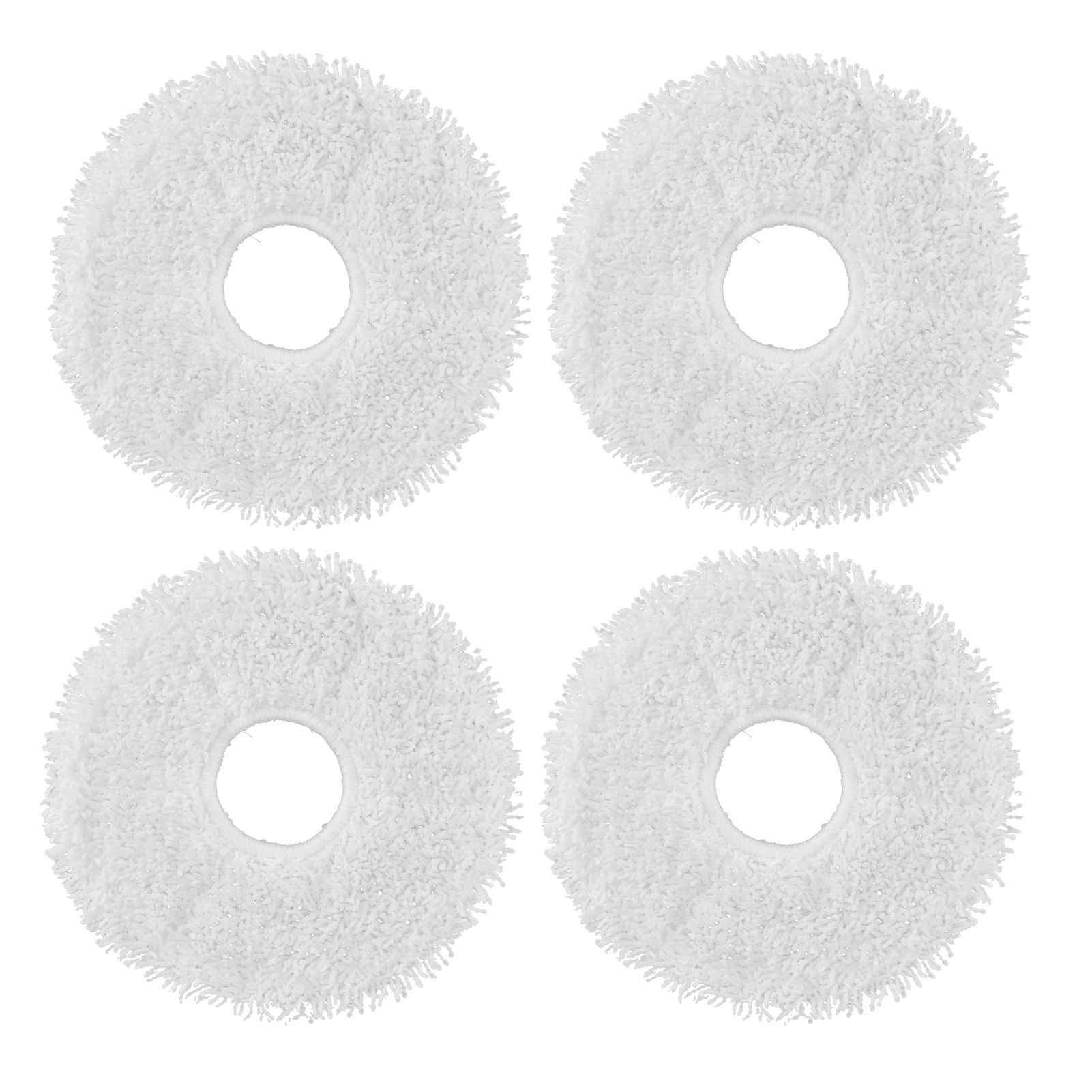 4pcs Sweeper Mop Pad Fiber Cleaning Mop Cloth Replacement for DEEBOT X1 Sweeping Robot โ image 3