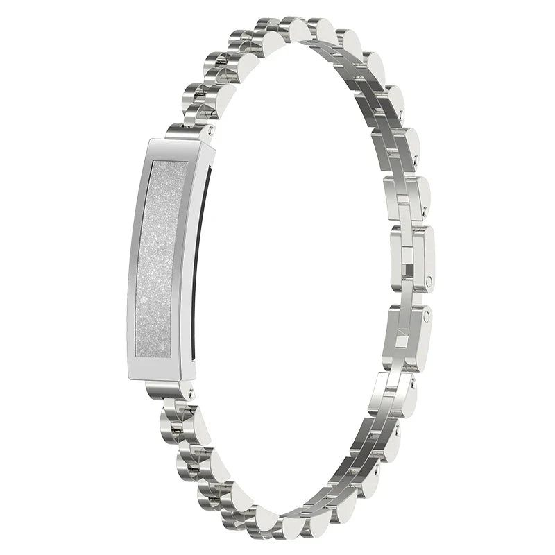 No-Screen Smart Watch Silver — image 3