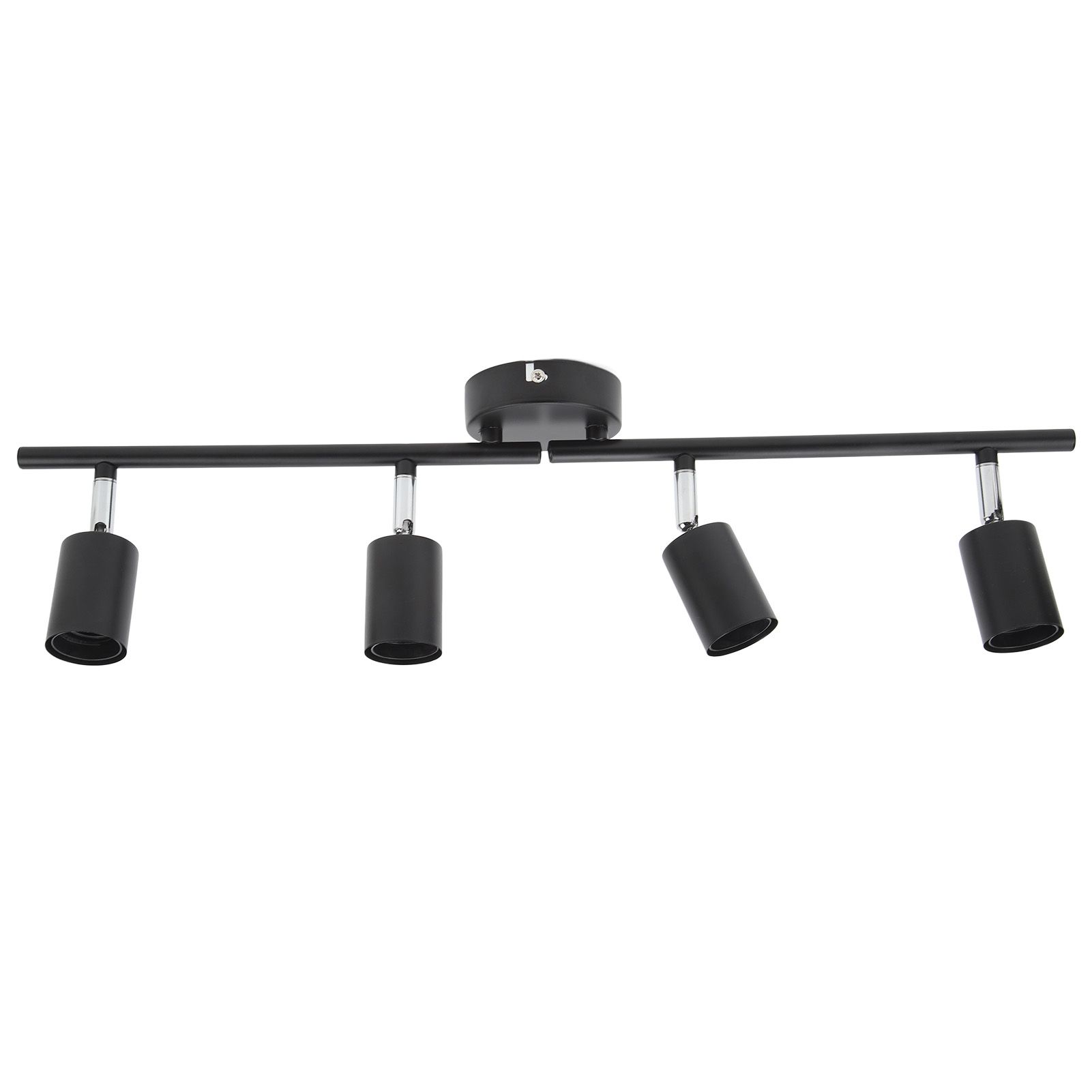 Tracking Lights Ceiling LED 4 60W Adjustable Angle Foldable Matte Black 4 Light Tracking Lighting for Bedroom Hotel 85โ265V โ image 3