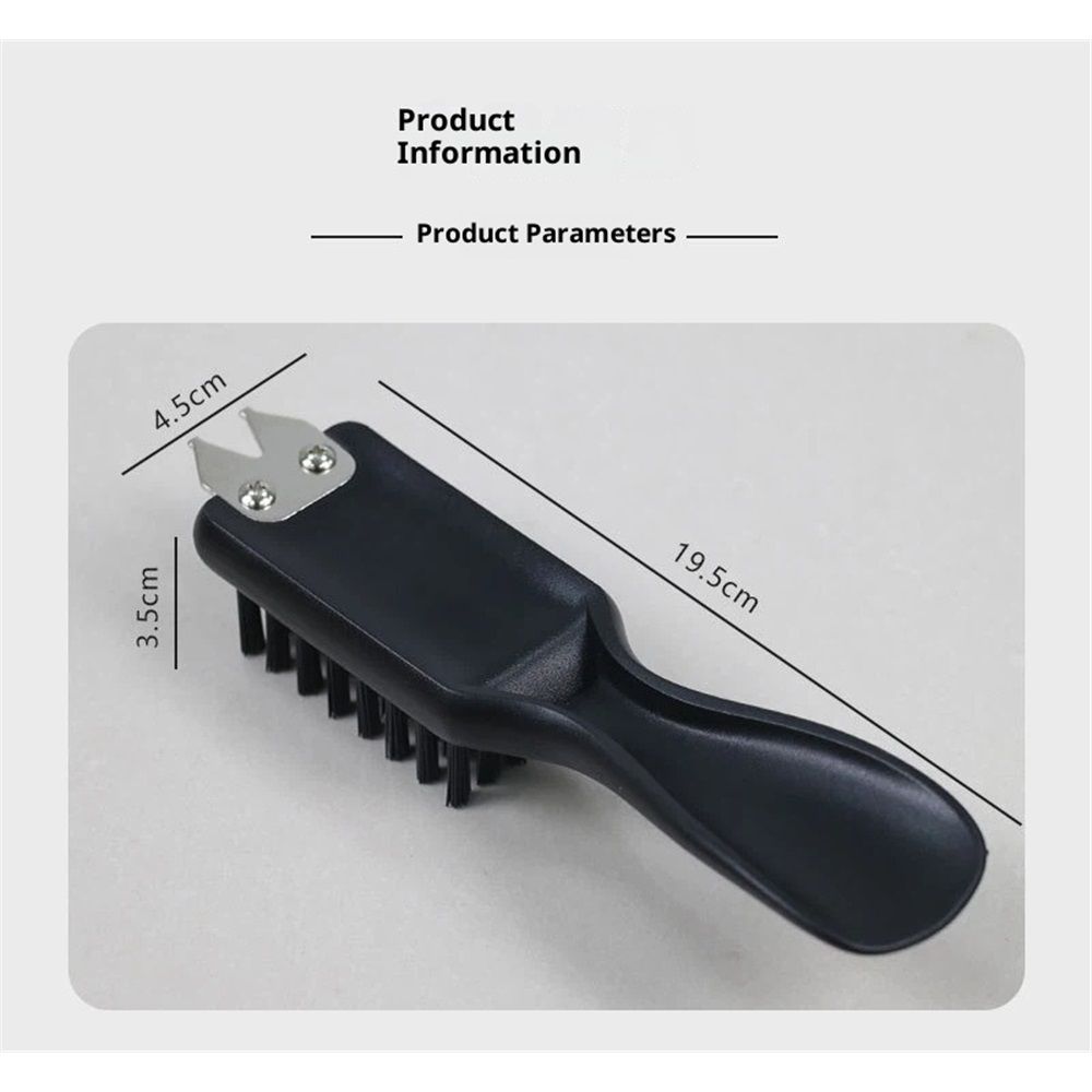 2 pack Durable Golf Shoes Brush Cleaner Dirt Mud Remover Tools fit for Golf Club Groove Cleaning Accessories — image 5