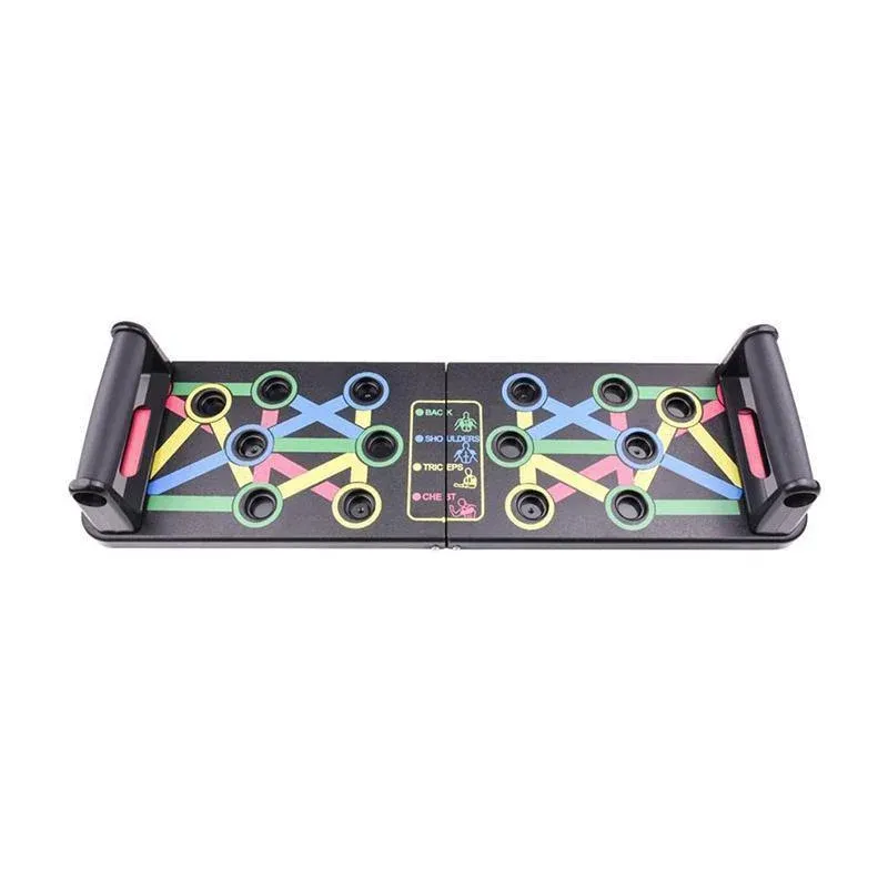 14 in1 Push Up Board Rack Bar Grip Handle Muscle Train Gym Workout Fitness Stand — image 4