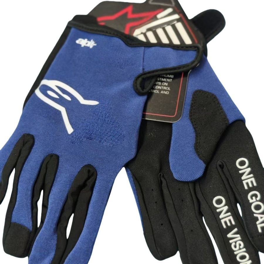 Lohas Fox Bicycle Gloves Nylon Long Finger 24 dark blue XL