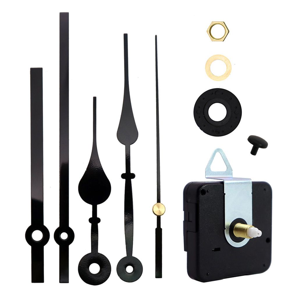 Metal Hands Silent Quartz Clock Movement,Wall Clock Replacement Quartz Movement Silent Clock Movement High Torque Clock Movement