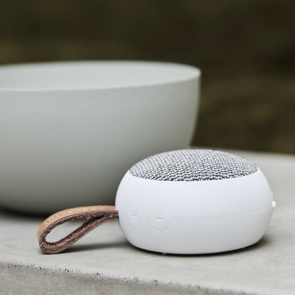 Kreafunk Ago 2 Fabric Bluetooth Speaker - White — image 3