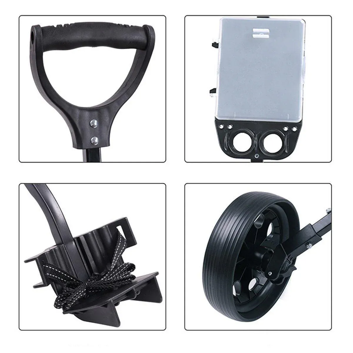 Foldable Aluminum Golf Push Pull Trolley Cart Lightweight Buggy for Easy Transport โ image 6