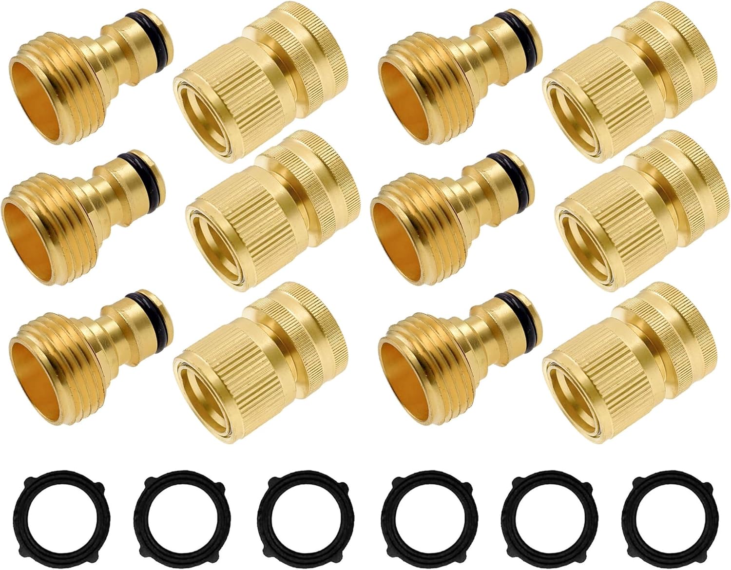 4" Twist Hose Nozzle + Garden Hose Quick Connector โ image 6