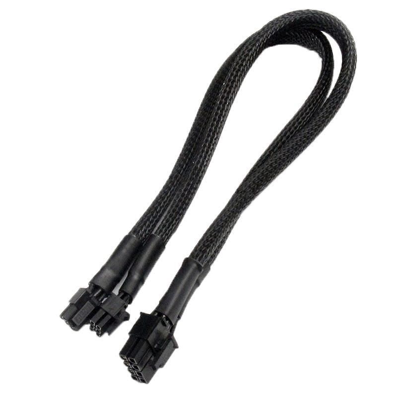 Dual Mini 6 Pin to 8 Pin PCI-E Video Card Power Cable Y Splitter 18AWG Mac Pro — image 6