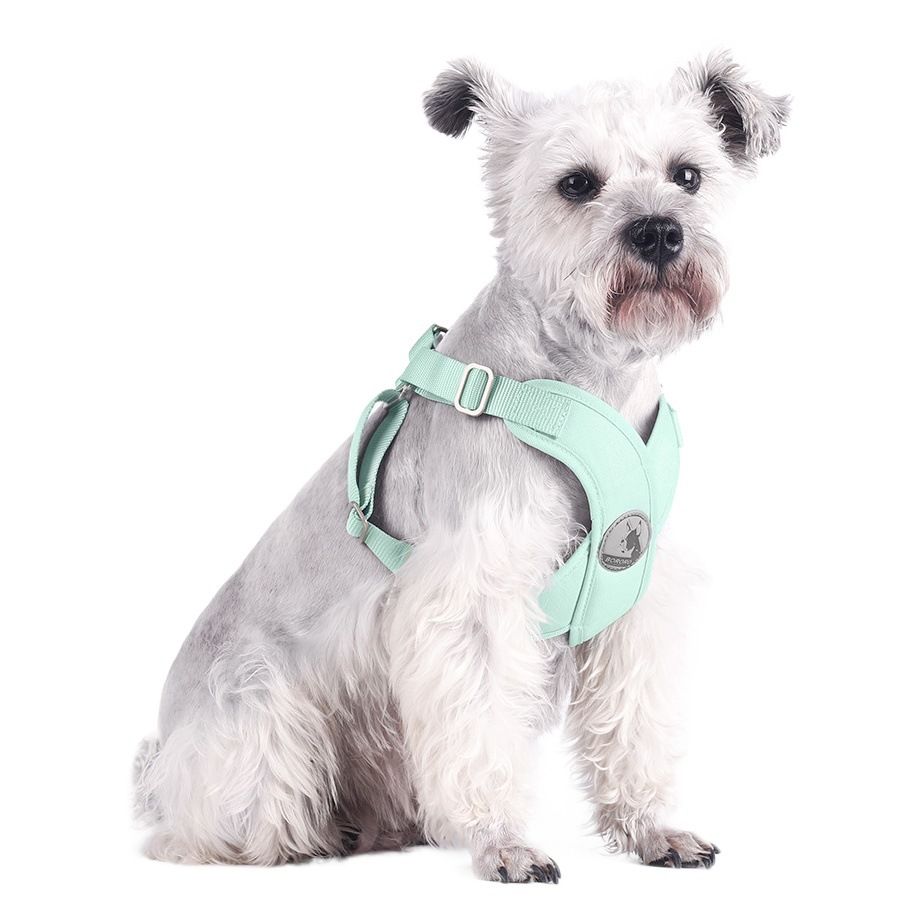 BORORO Pet Harness Cloth Vest Style White peach pink — image 2