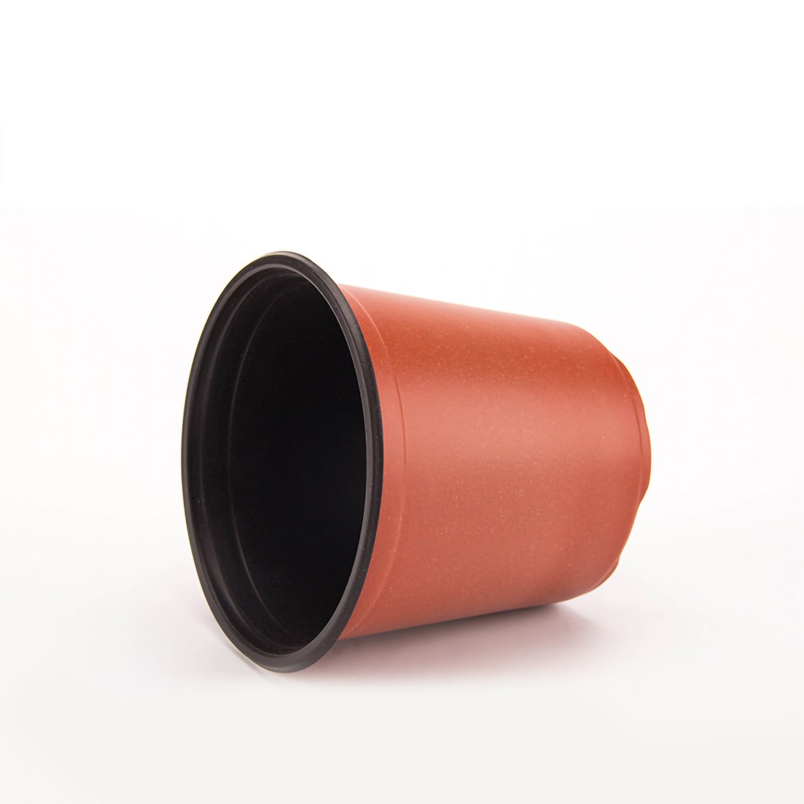 Thickened Plastic Plant Nursery Pot 2 Color Seedling Pot Flower Plant Container for Garden BalconyCaliber 110mm / 4.3in โ image 2
