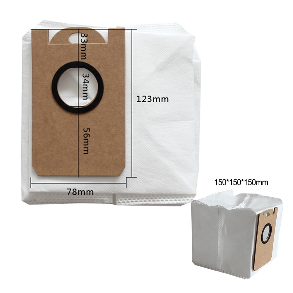 Vacuum Bags for Ihome for Autovac Nova S1 Pro Robot Vacuum Ihrvs1Pro-3Blk 6 Pack ā image 2
