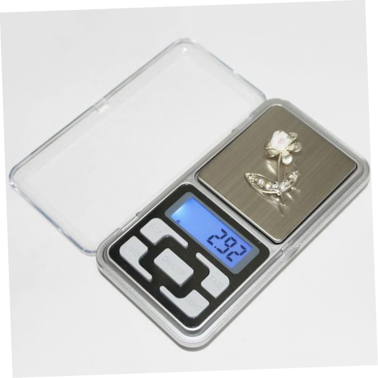 High Accuracy Mini Electronic Digital Pocket Scale Jewelry Weighing Balance Portable 500g/0.1g Counting Function Blue LCD โ image 4