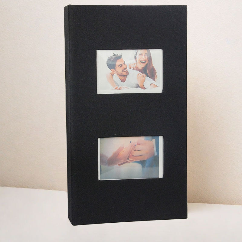 Photo album with luxurious cover Assorted colours Large 300 PCs 6 Inch - Beige โ image 6