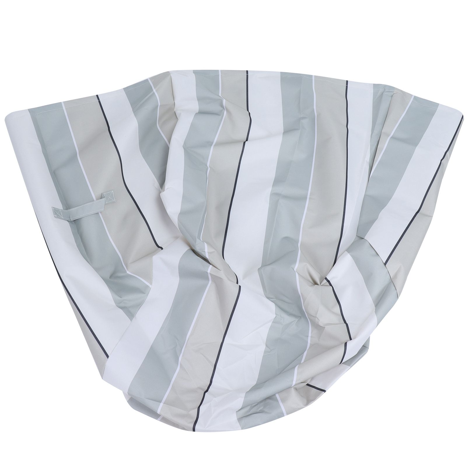 Water Resistant Chair Cover Indoor Outdoor Garden Patio Furniture Dust Cover ProtectorStripe 68.5x76x51x106.5cm — image 2