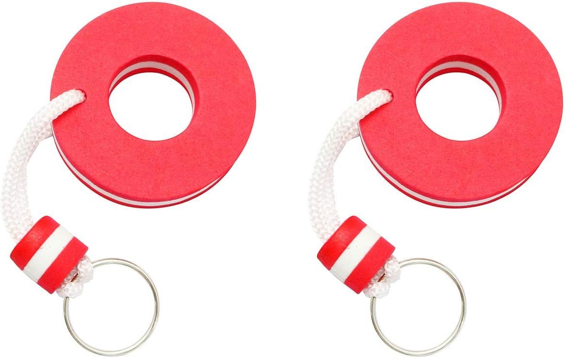 2PCS Floating Keyring, Water Buoyant Keychain, Safety Key Chain for Swimming Pool, Gym, Mall, Sauna โ image 3