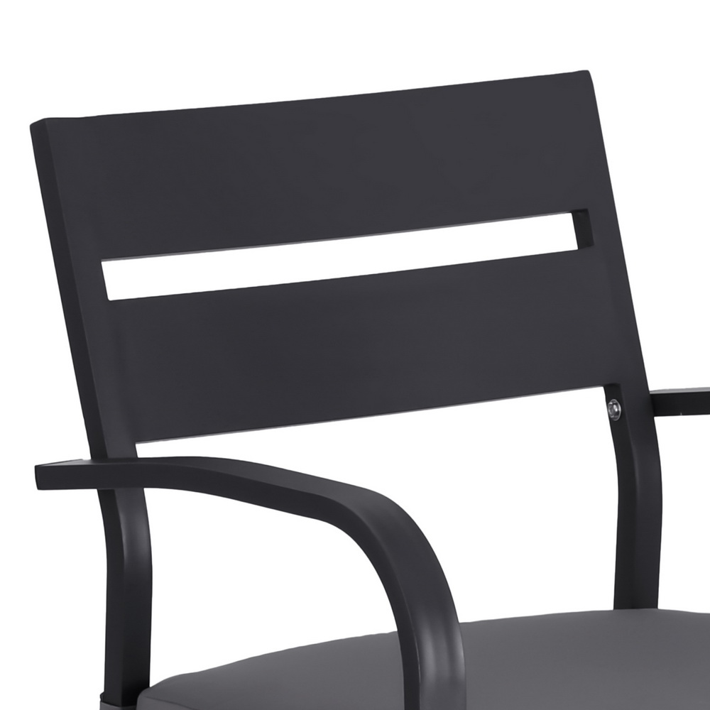 Gardeon Outdoor Bar Set 5-Piece Patio Dining Chairs Aluminium Table Stools — image 4