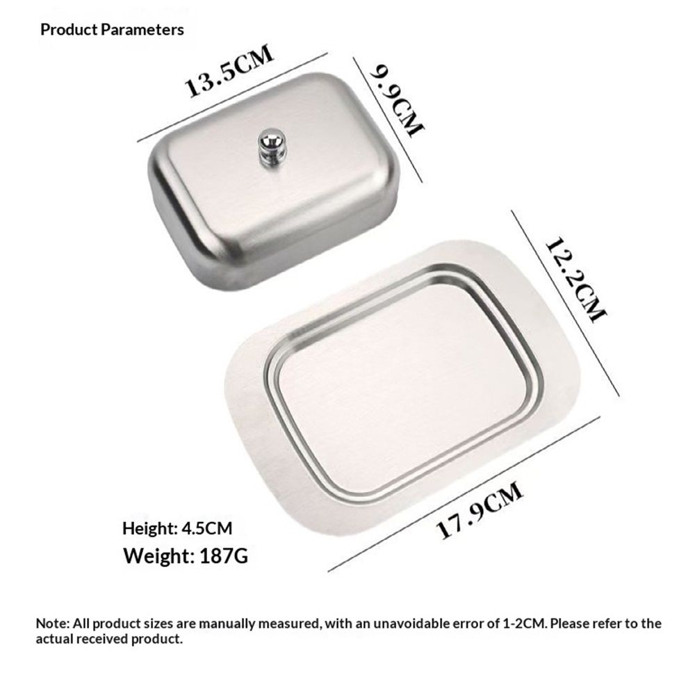 Butter Dish with Lid and Butter Spreader,Butter Dish Size Perfect for Butter Stick,Multi-Purpose Serving Food Dish Tray Kitchen Gadgets — image 5