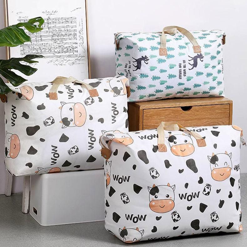 Multipurpose Quilt Storage Bags Waterproof Coated Fabric 4 Sizes Available - Cow 68 × 17 × 41cm — image 4
