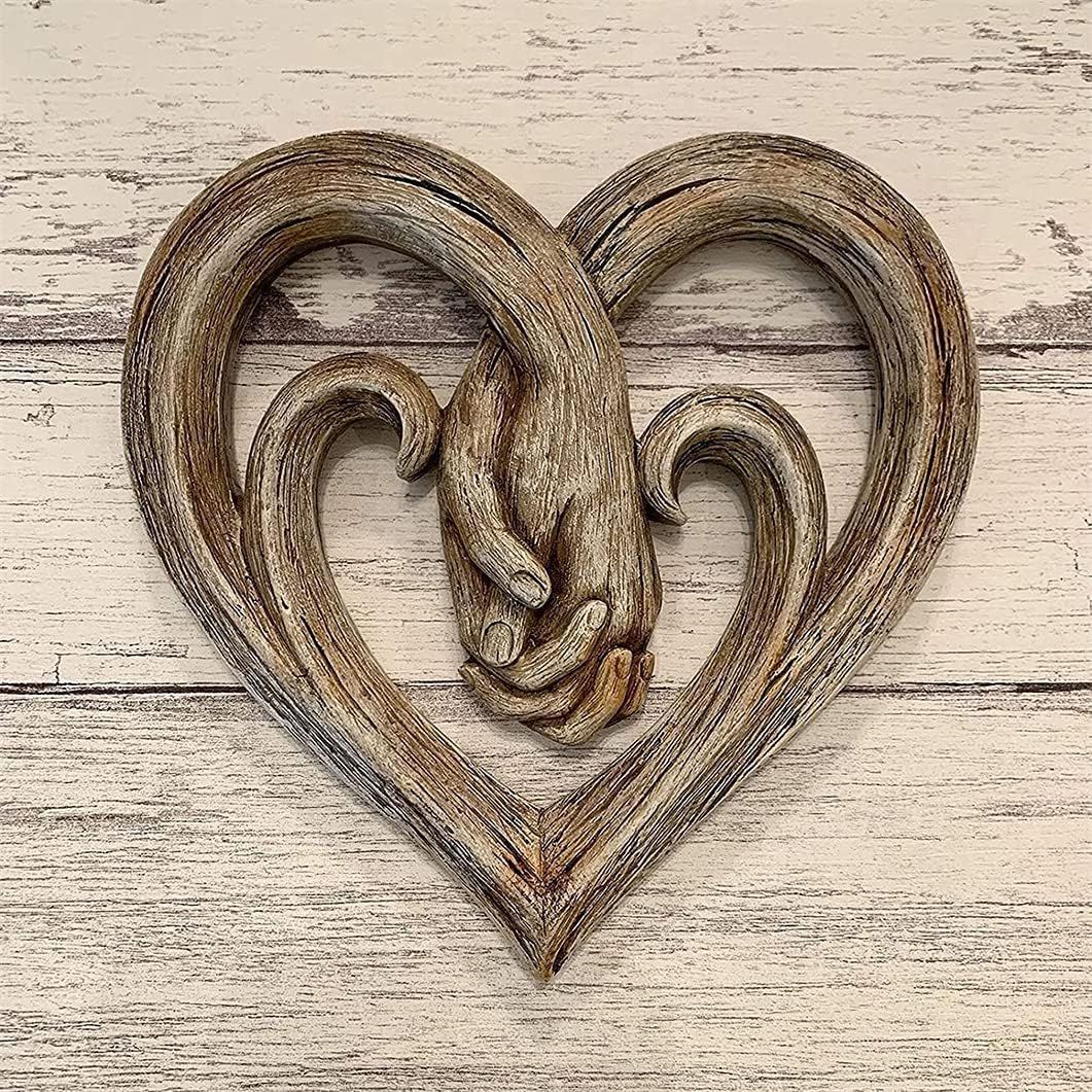 Love Holding Hands Wall Decor Art Crafts - Home Bedroom Wall Decorations, Utility Fashion Decoration, Unique Appearance