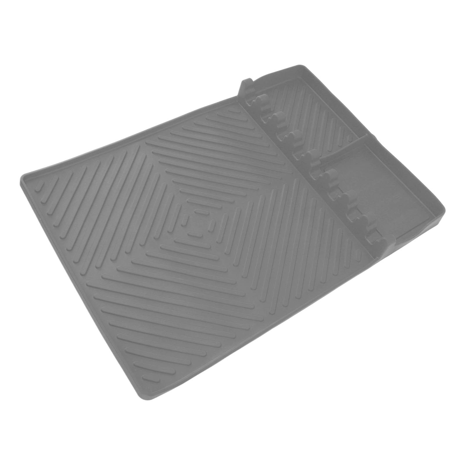 Grill Tools Mat Silicone 8 Slots 16x11.5in Anti Slip Heat Resistant Easy to Clean Griddle Accessories for Kitchen Cooking Grey โ image 4
