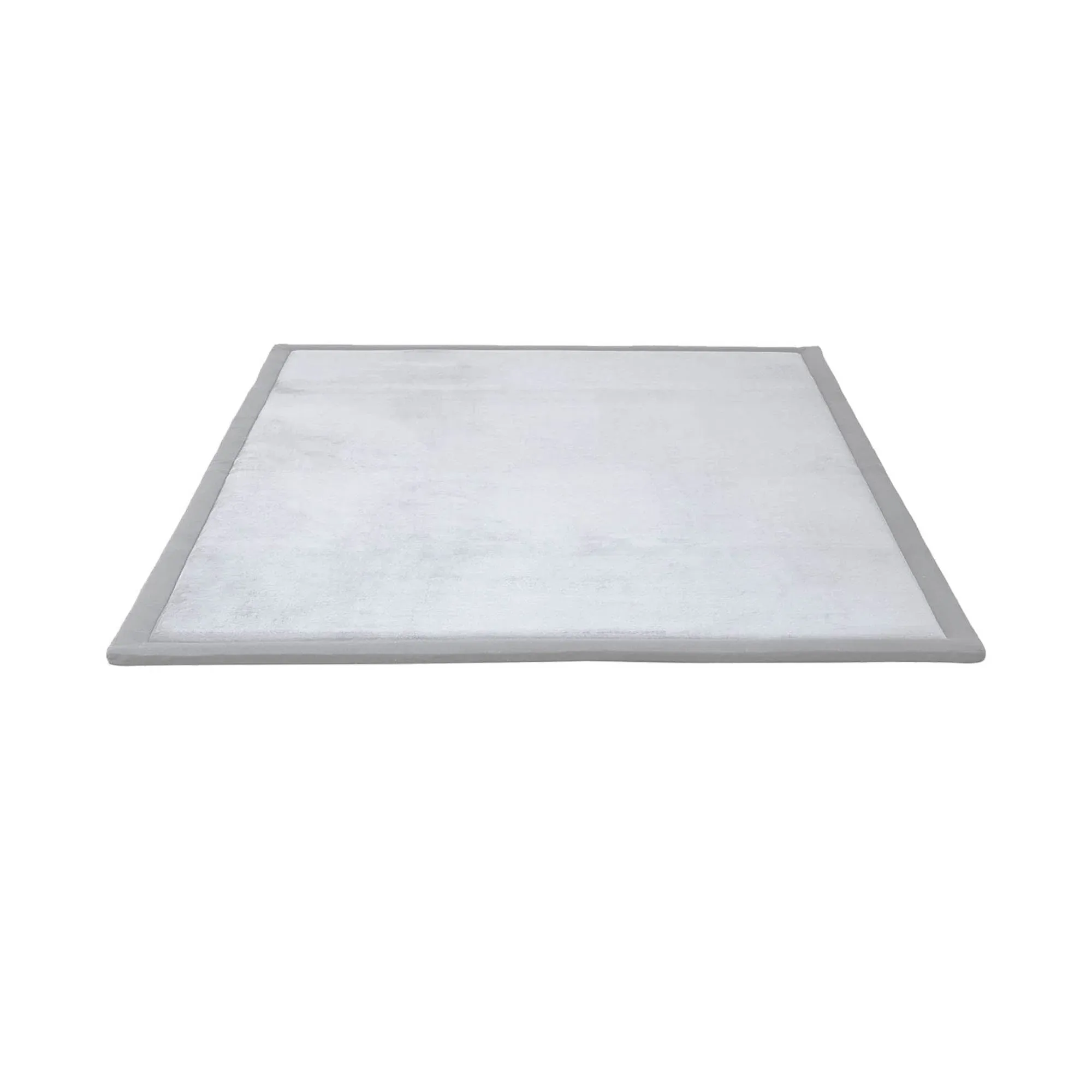 Kitchee Foam Floor Mat 200x200cm - Padded Thick Soft Tatami Style Rug Grey