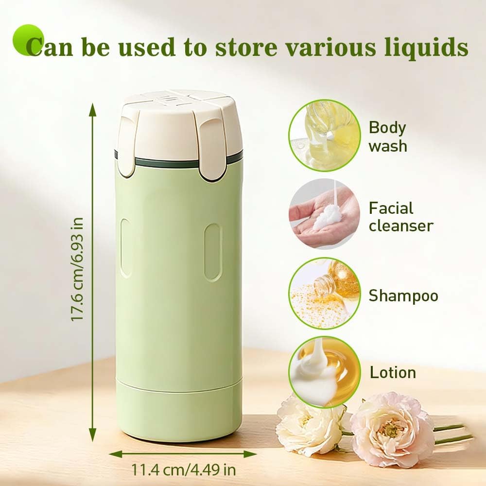 4 in 1 Travel Perfume Bottle Refillable, 4 Pack 30ML Travel Bottles for Toiletries, Leak-Proof & Portable Travel Dispensers Containers for Shampoo, Lotion — image 4