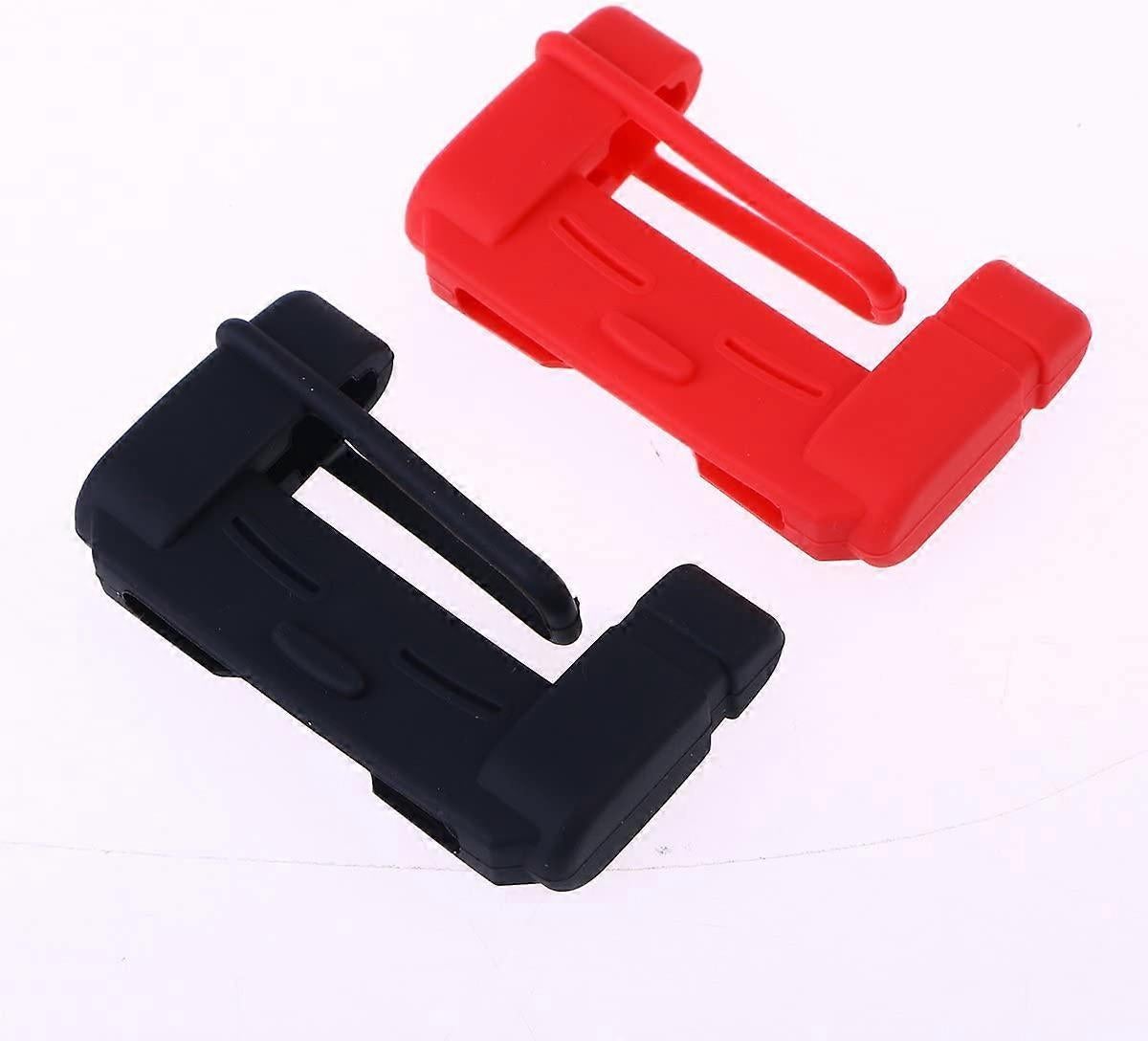Vehicle chair Belt Buckle Silicone Case Clip Case security Belt Accessory (Black) โ image 5
