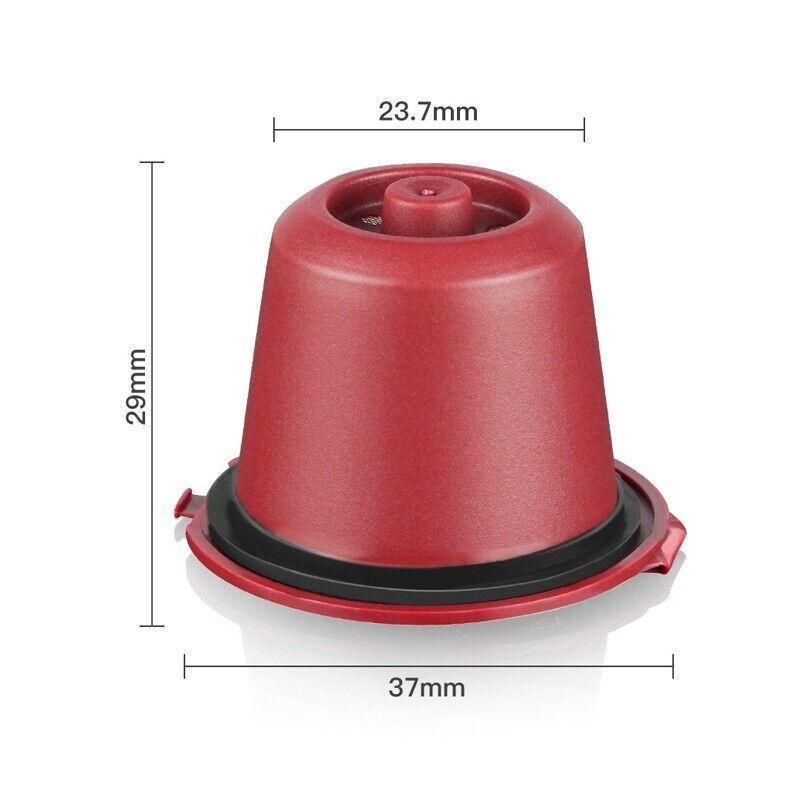 6Pcs For Nespresso Maker Machine Reusable Filter Coffee Capsule Pods — image 3