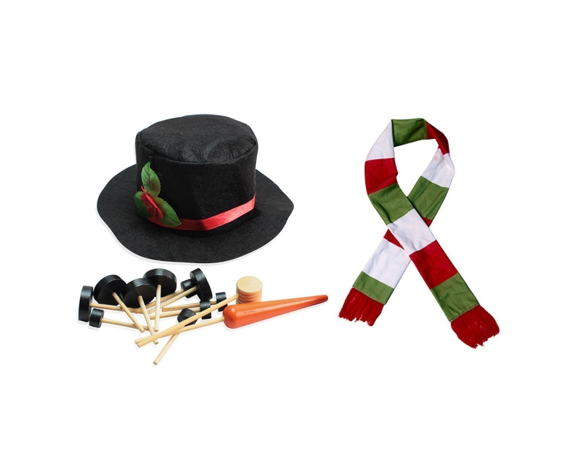 1 Set Snowman Decoration DIY Building Set for Home — image 6