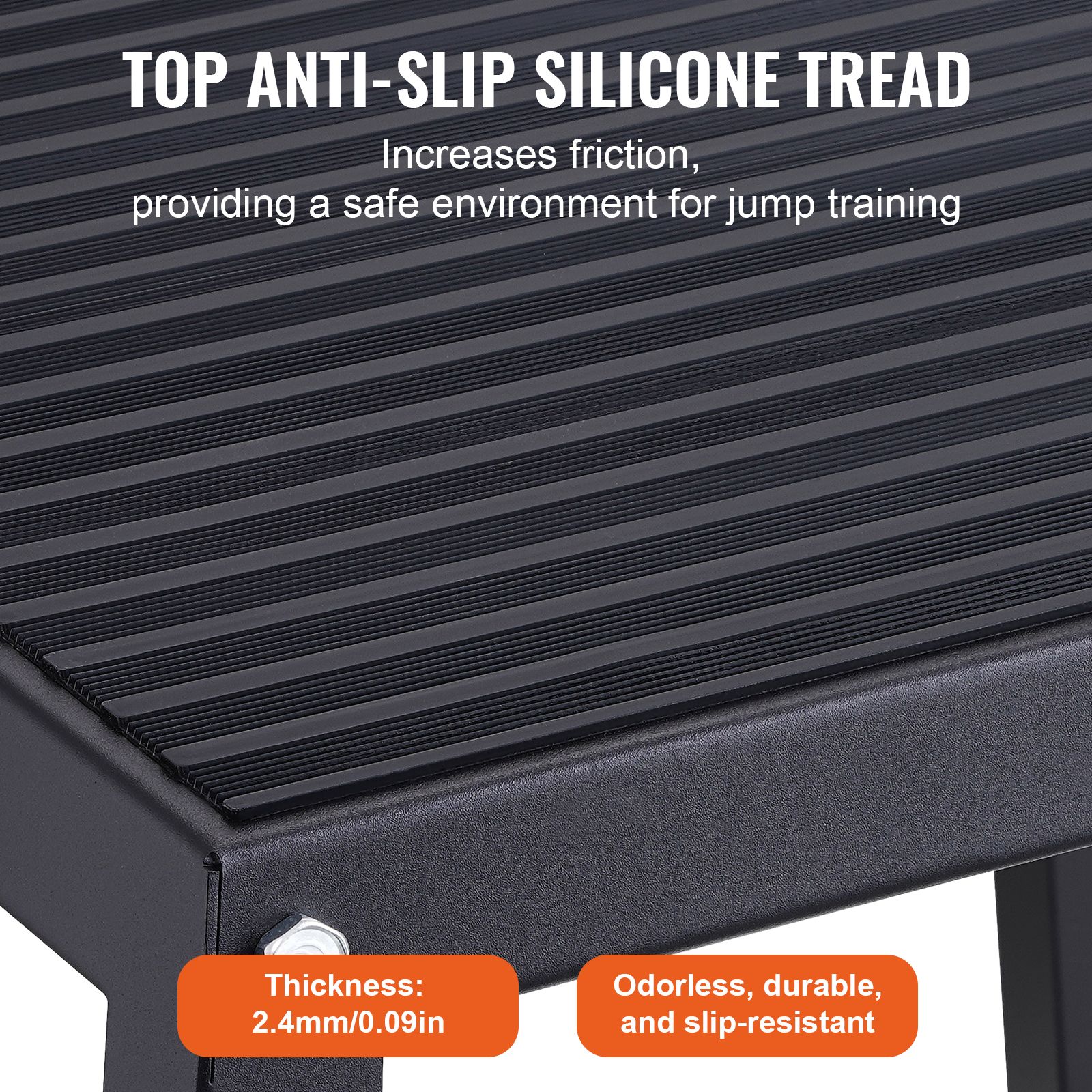 Plyometric Jump Boxes, 12/18/24/30 Inch Plyo Box, Platform and Jumping Agility Box, Anti-Slip Fitness Exercise Step Up Box Set for Home Gym Training โ image 3