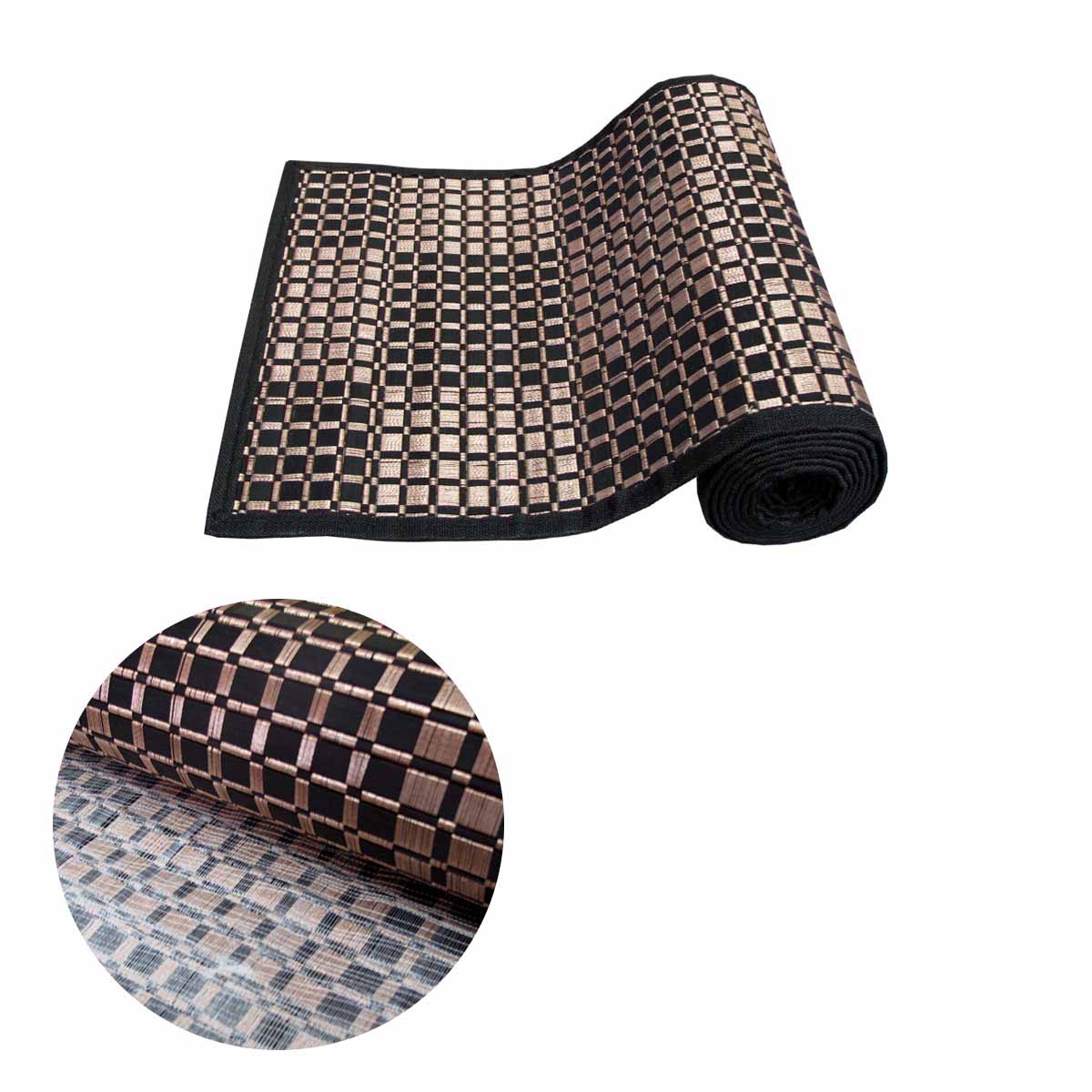Evie Bamboo Table Runner 30 × 180cm Bronze