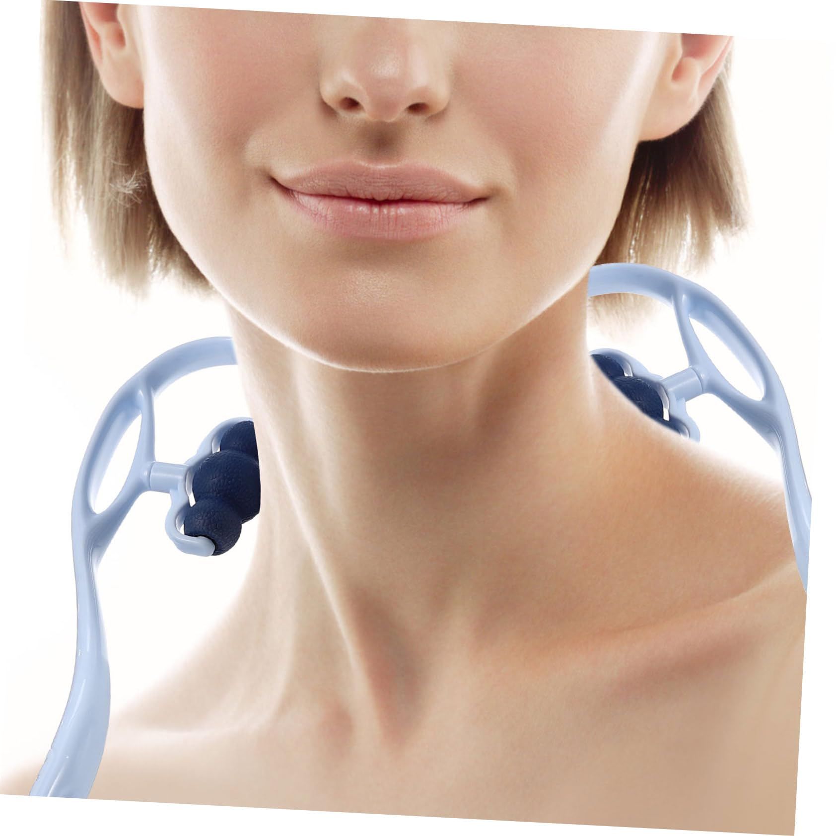 Manual Neck Clamp Neck and Shoulder Massager Neck Shoulder Massager Roller Massagers for Neck and Back Home Supplies โ image 3
