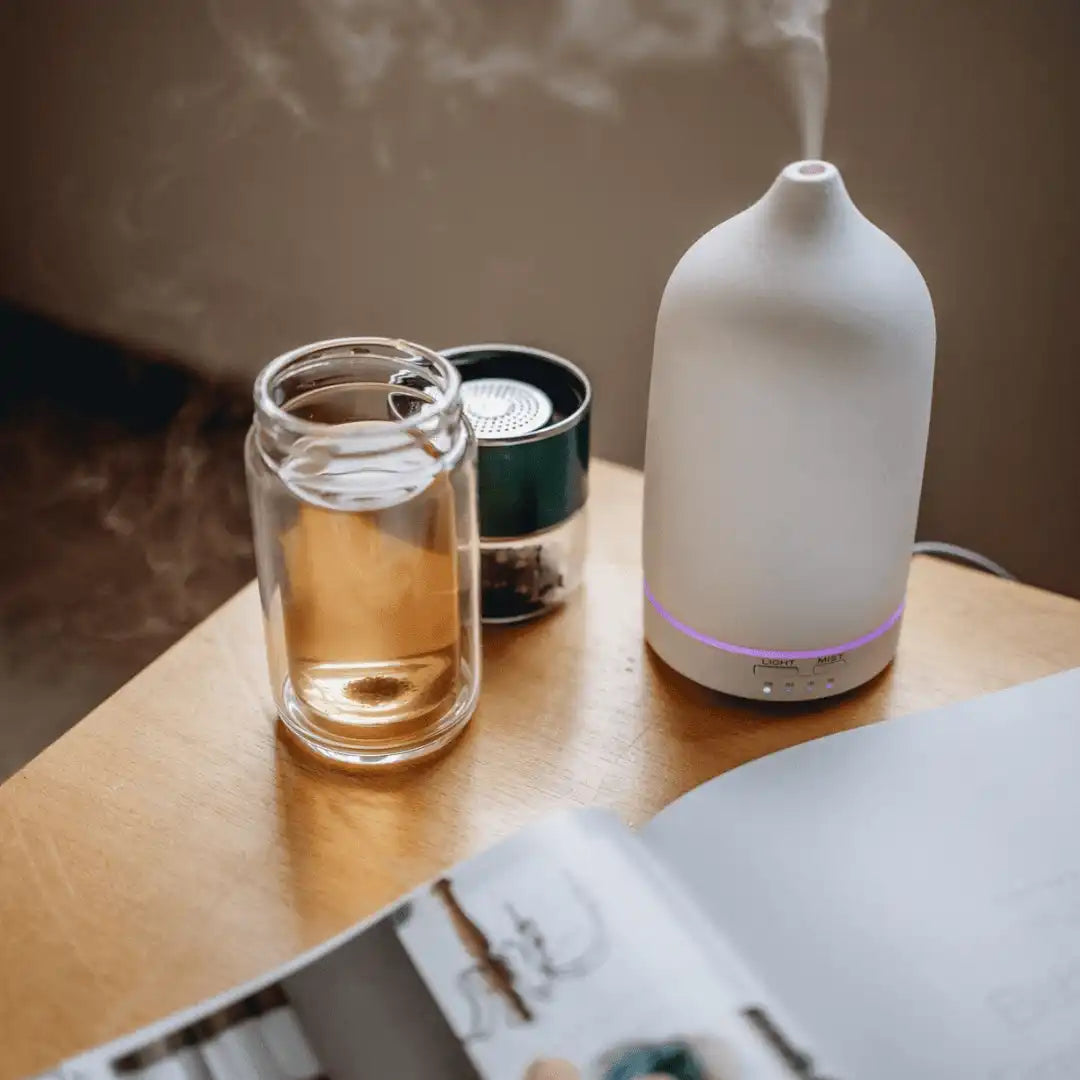 Double Wall Glass Tea Infuser Bottle — image 3