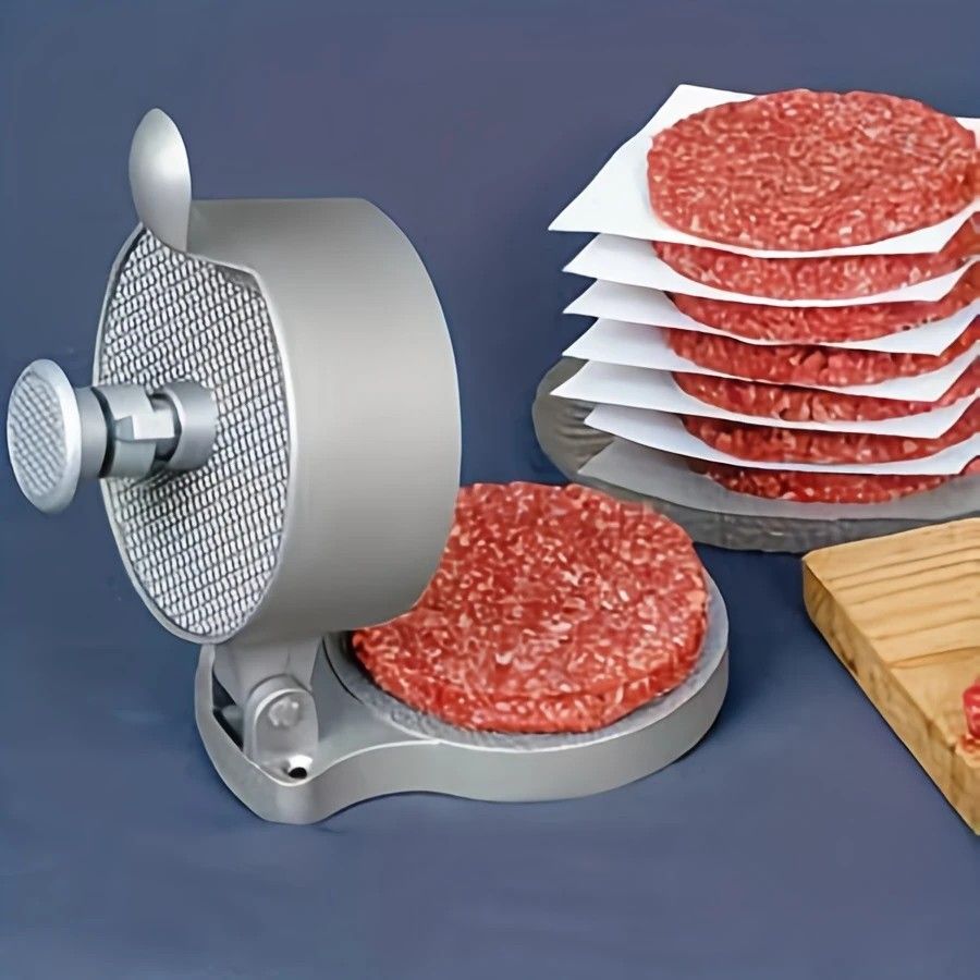 Household Burger Patty Press, Adjustable Thickness, Non-Stick Coating, Makes Perfect Patties Easily — image 3