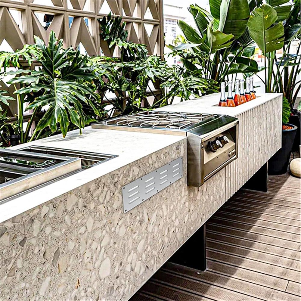 Stainless steel ventilation board, heated kang exhaust board, grill ventilation cover, suitable for outdoor kitchen ventilation openings with screens — image 3