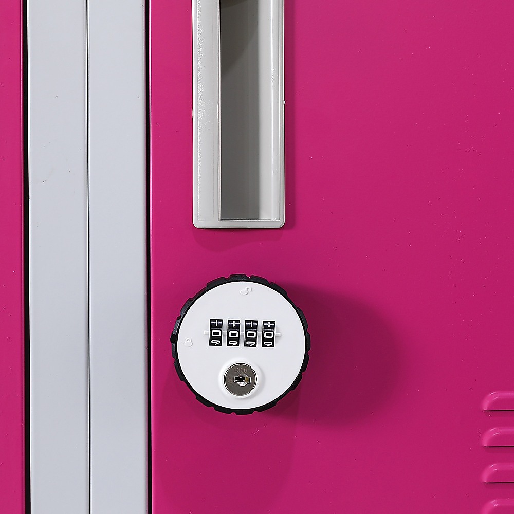 12-Door Locker for Office Gym Shed School Home Storage - 4-Digit Combination Lock โ image 6