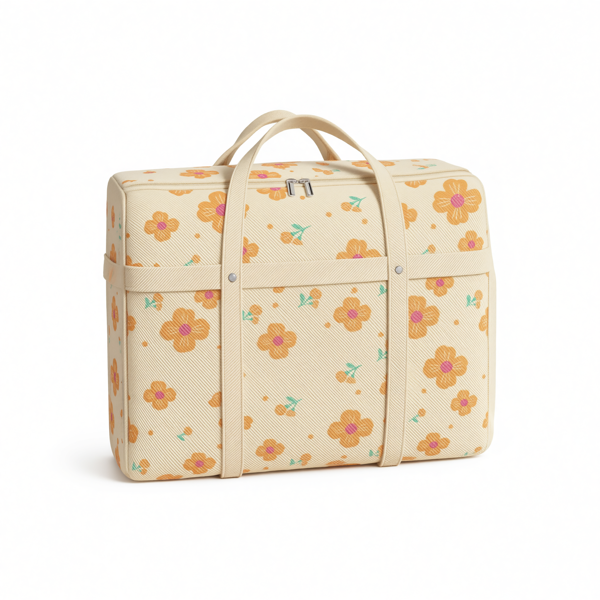 Friend Clothes Storage Bag Non-woven Moving Organizer Light apricot yellow-[regular thickened model/large capacity storage/dustproof and — image 4