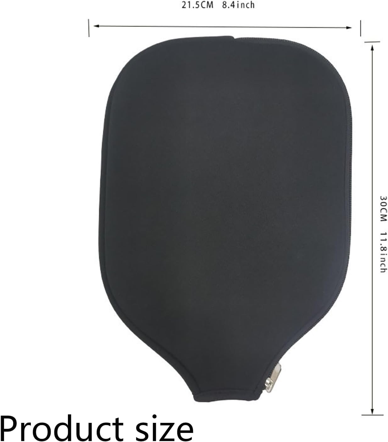 2pcs Racquet Cover for Pickleball, 8.6 x 12.2 Inch Neoprene Paddle Cover for Pickleball Racket Sleeve Storage Bag Compatible for Most USAPA Standard and — image 2