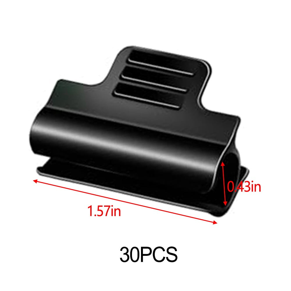 30pcs Greenhouse Pipe Clamps Garden Hoop Raised Bed Plant Clip Row Cover Support Smile Home — image 3