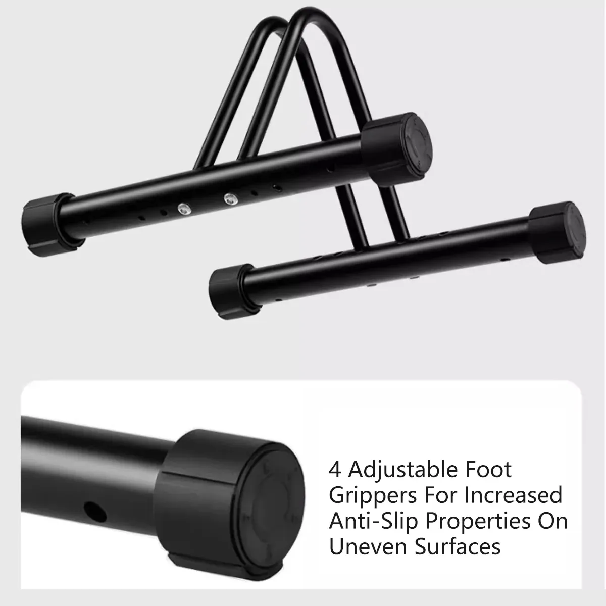 Adjustable Vertical Bicycle Parking Rack Maintenance Frame for Home — image 4