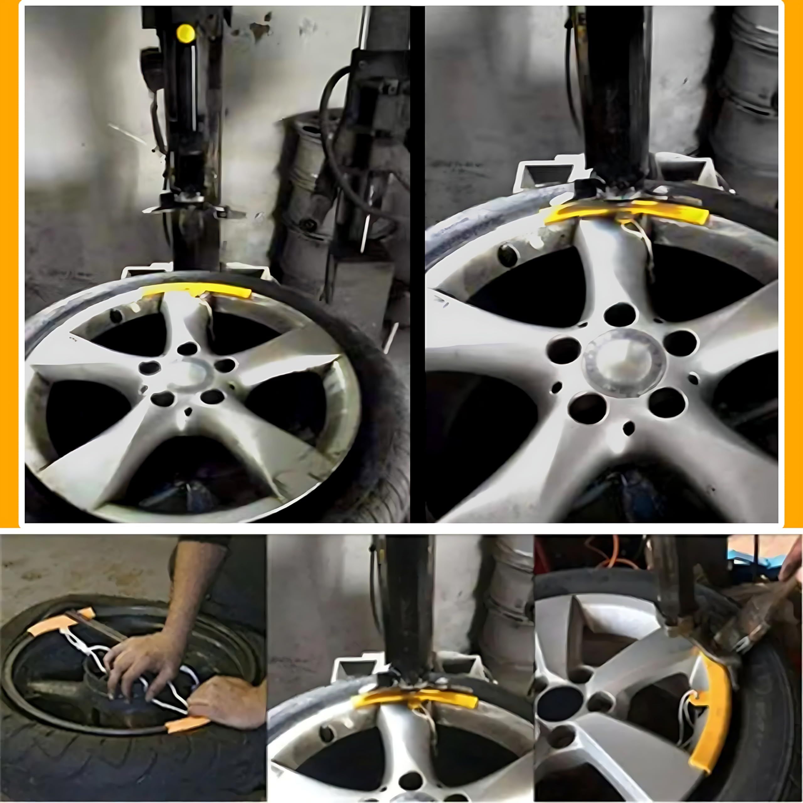 Rim Protector Tire Changer 5pcs Car Wheel Changing Rim Savers 15cm Motorcycle Tire Changer Rim Protector Rim Guard Tyre โ image 5