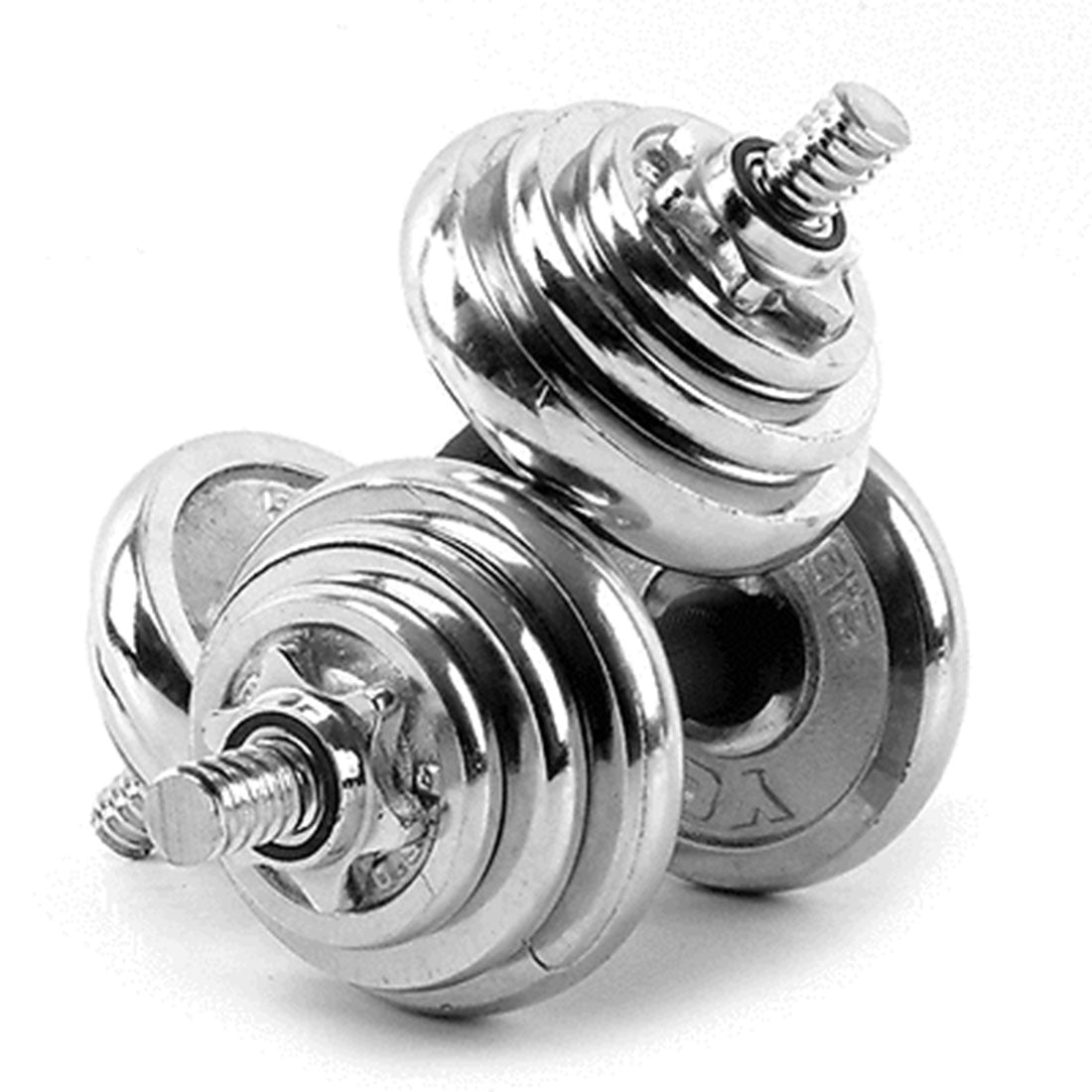 20KG York Dumbbell Set Weight Dumbbells Home Gym Fitness BarBell w/ Case โ image 6
