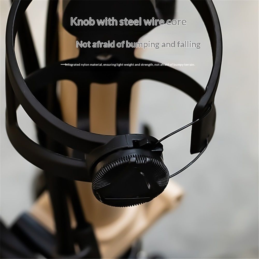 Any Bottle Cage, Bike Water Bottle Holder - Fits Any Bottle, Container, Speaker, Bicycle Bottle Holder for Frame or Handlebar(Does not include tracker) — image 5