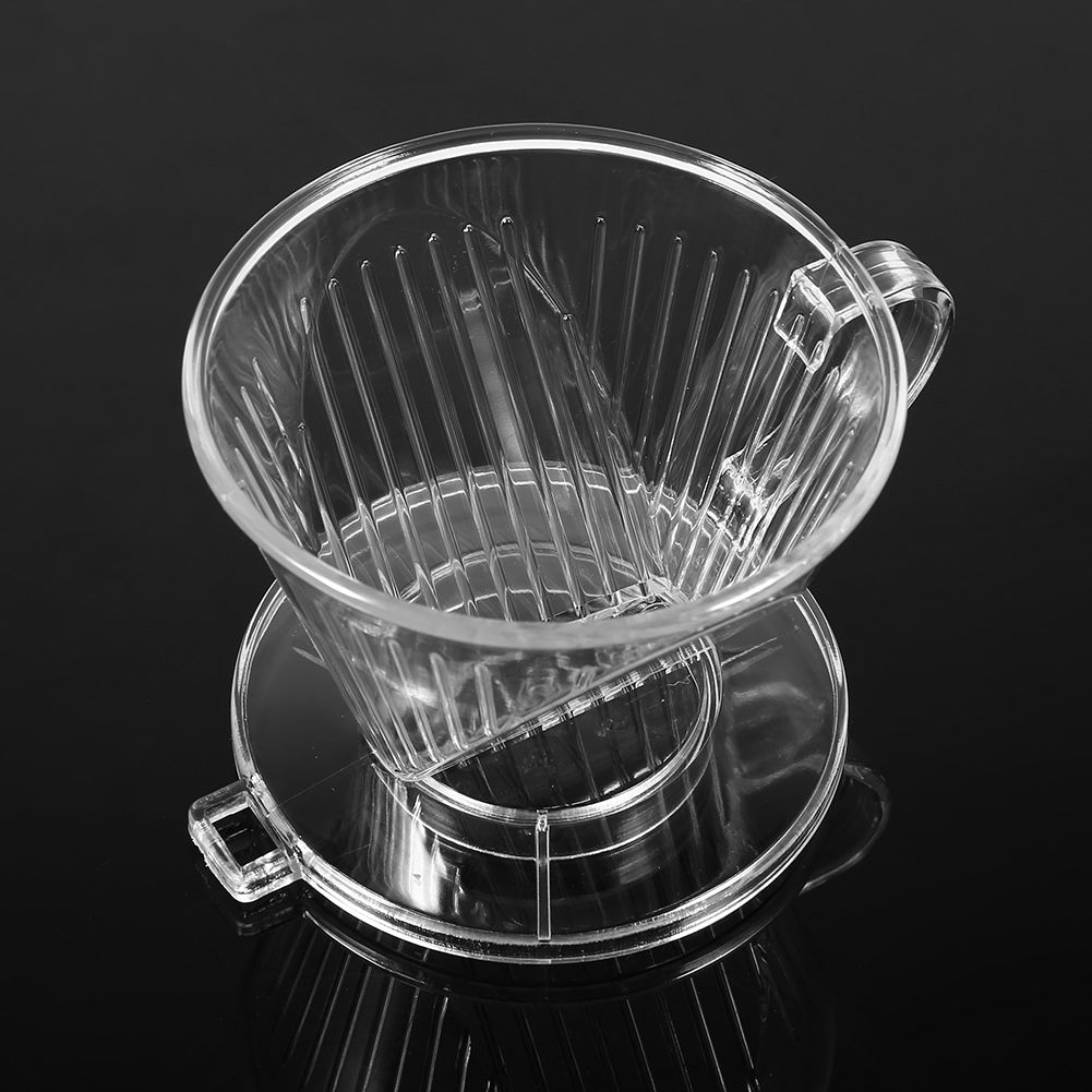 Transparent Reusable Coffee Filters, Cone shaped Portable Coffee Dripper Pure Flavor Maker Tool โ image 3