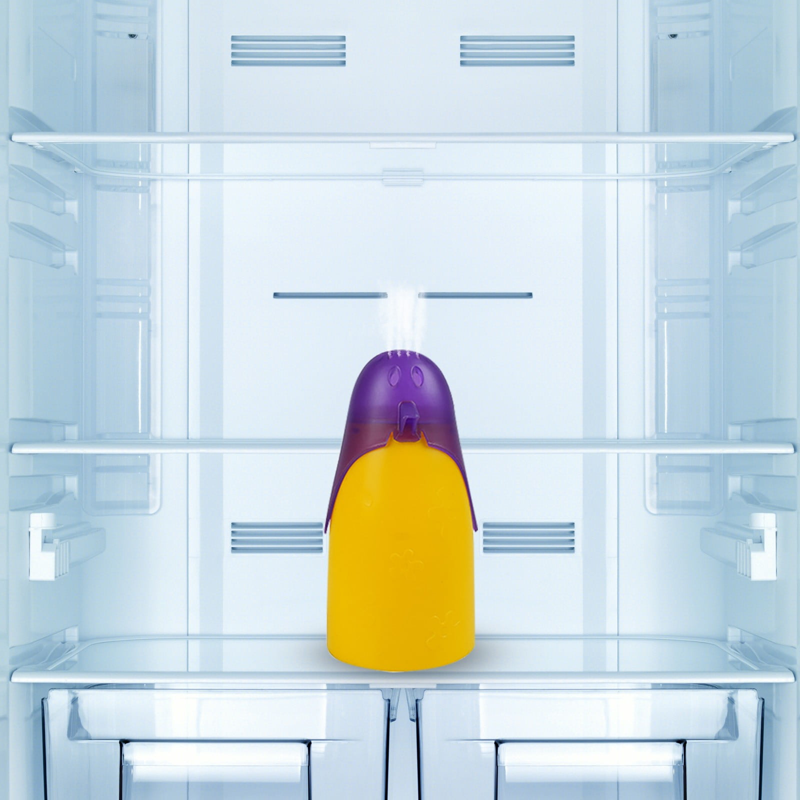 Cleaning Brush, Creative Spray Degreasing Cleaning Container, Kitchen Supplies, Microwave Cleaner 1 Pcs Penguin Mama Microwave Cleaner Microwave Oven Steam — image 6