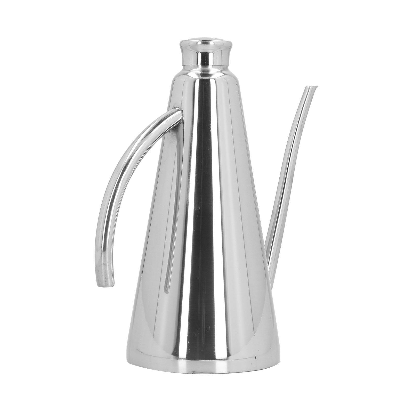 Stainless Steel Oil Can Leakproof Easy to Use and Clean Household Oil and Vinegar Pot — image 5