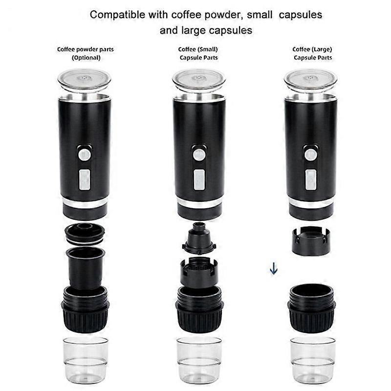 Portable Espresso Coffee Machine for Car & Home Capsule Electric Coffee Maker โ image 4